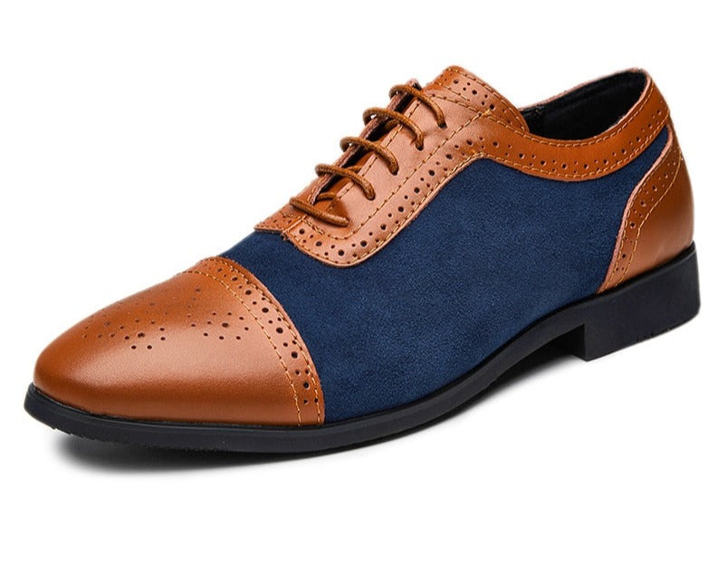 Classic Oxford Dress Shoes | PU Leather | Formal and Stylish