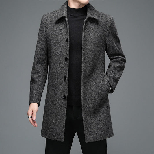 Wool Overcoat | Wool-Blend | Tailored and Timeless