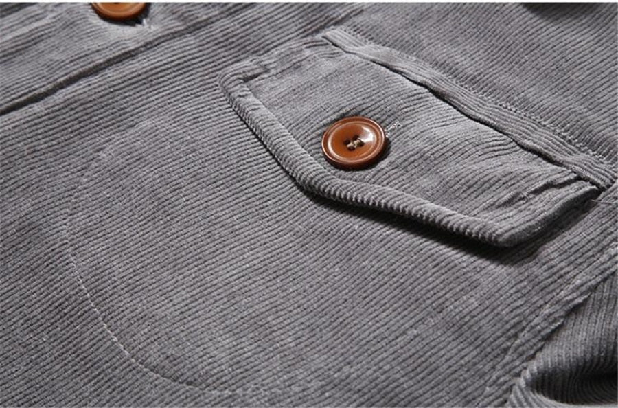 Sherpa-Lined Corduroy Jacket | Warm & Durable | Classic Design