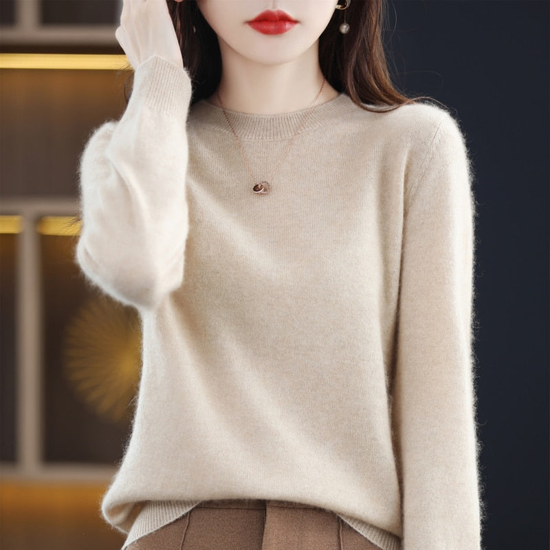 Classic Cashmere Sweater | Soft &amp; Elegant | Perfect for Every Occasion