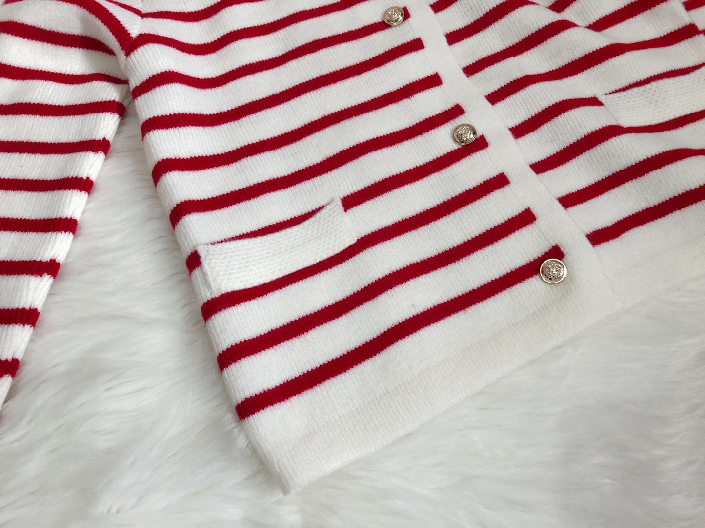 Striped Knit Cardigan | Soft & Stylish | Timeless Design