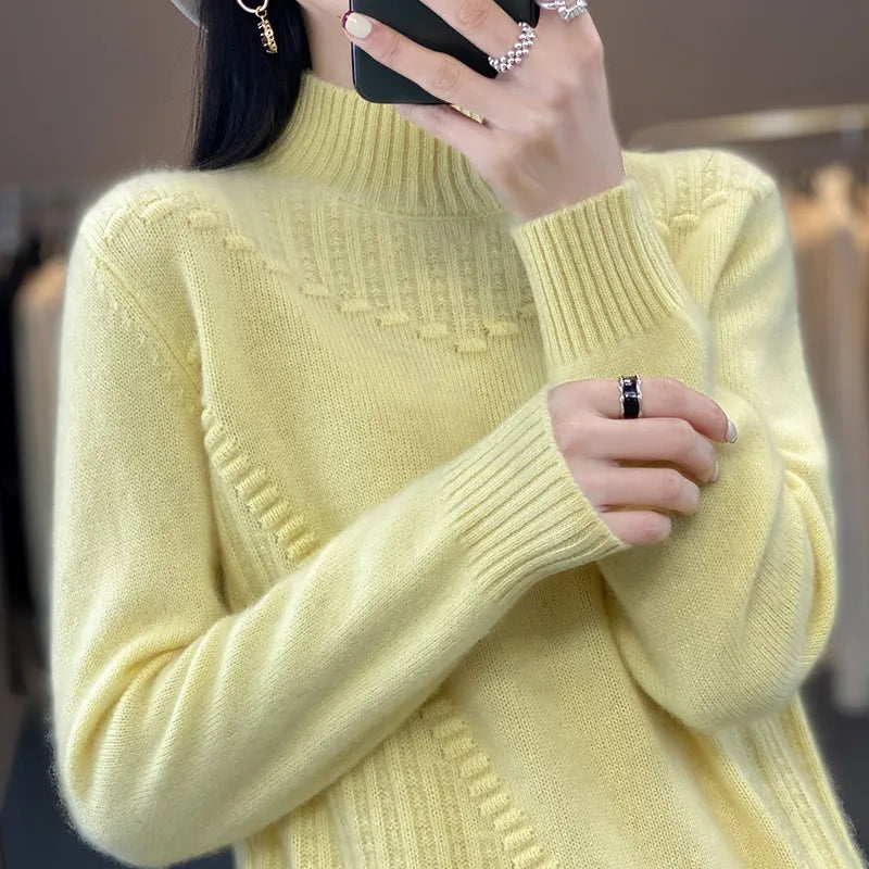 Soft Knit Sweater | Cozy | Elegant Textured Design