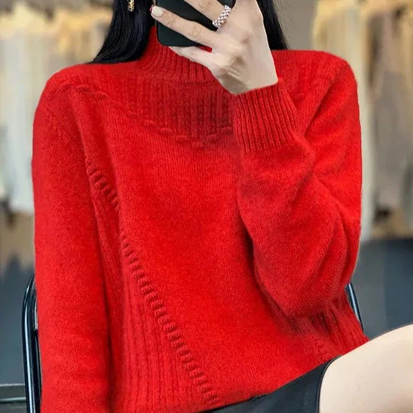 Soft Knit Sweater | Cozy | Elegant Textured Design