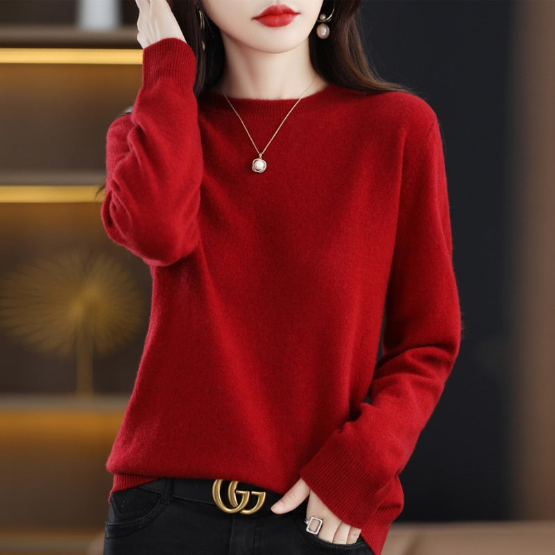 Classic Cashmere Sweater | Soft &amp; Elegant | Perfect for Every Occasion