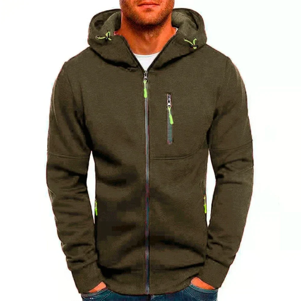 Zip-Up Hoodie | Cotton Blend | Comfortable and Functional