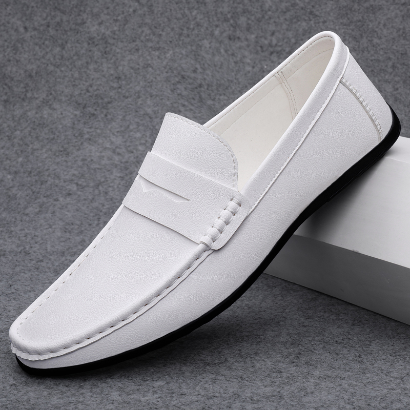 Classic White Loafers | Timeless Design | Comfortable Fit