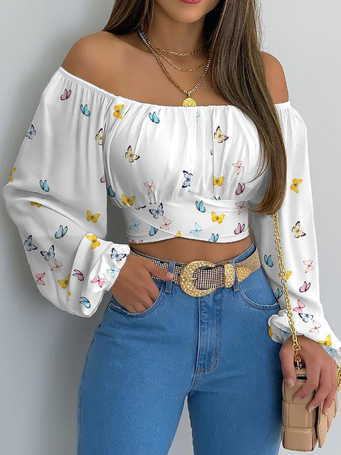 Off-Shoulder Blouse