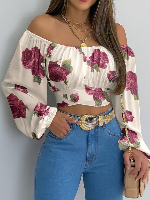 Off-Shoulder Blouse